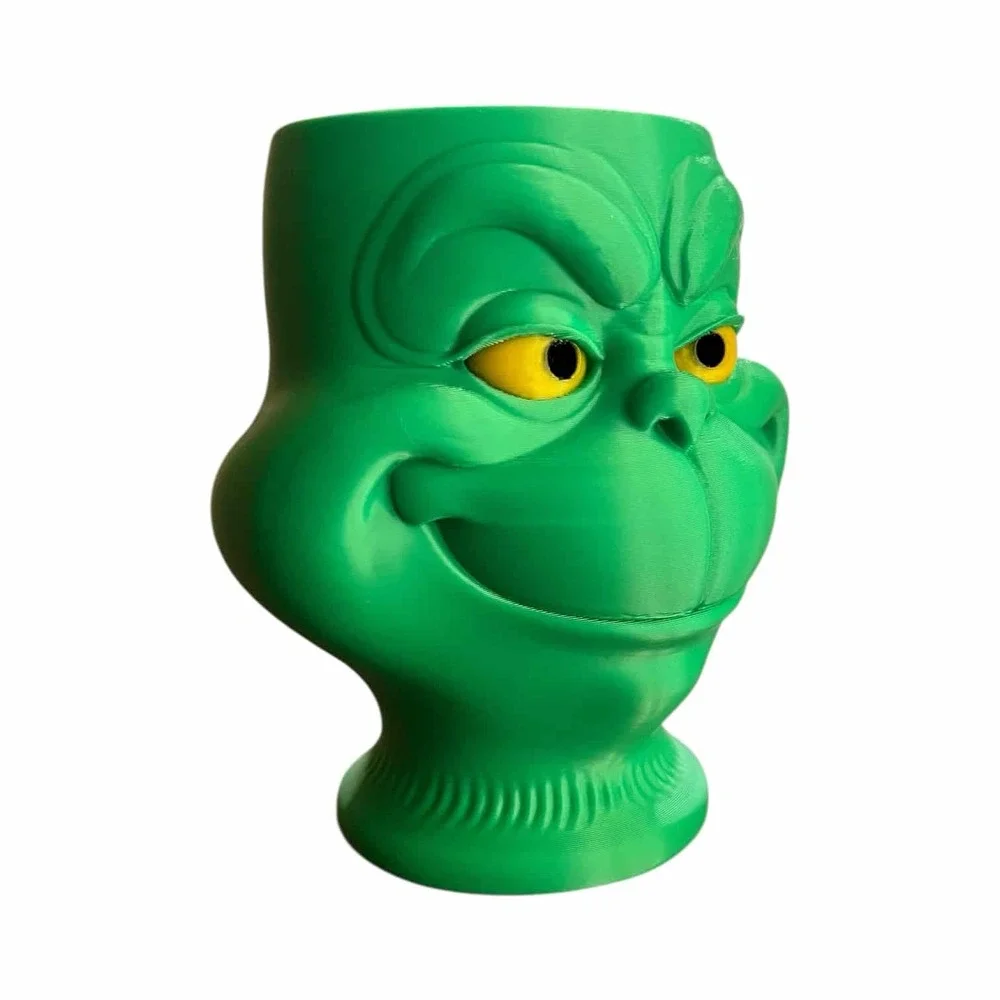 Grinch Holiday Planter & Candy Bowl – Multi-Use Christmas Decor